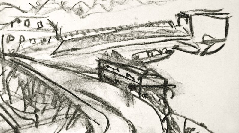 Photo Courtroom sketch