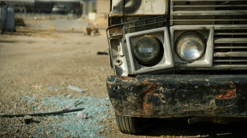 Photo Damaged vehicle