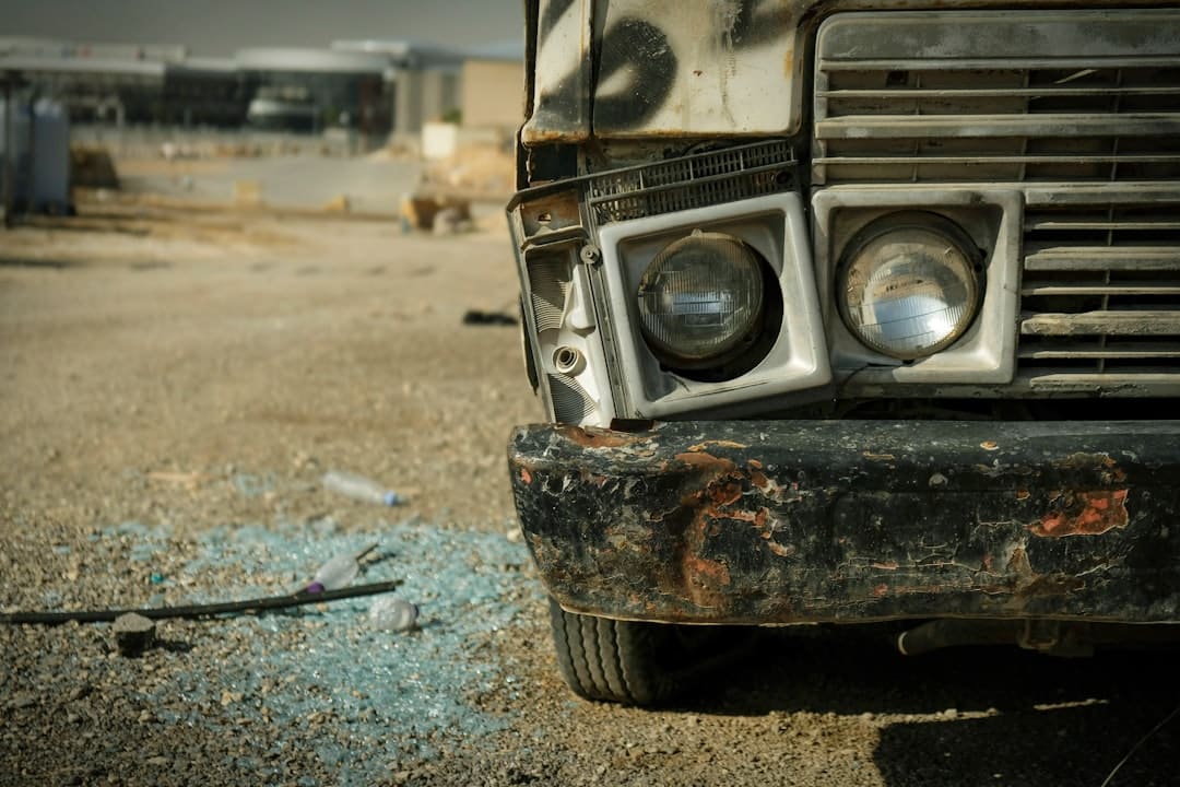 Photo Damaged vehicle