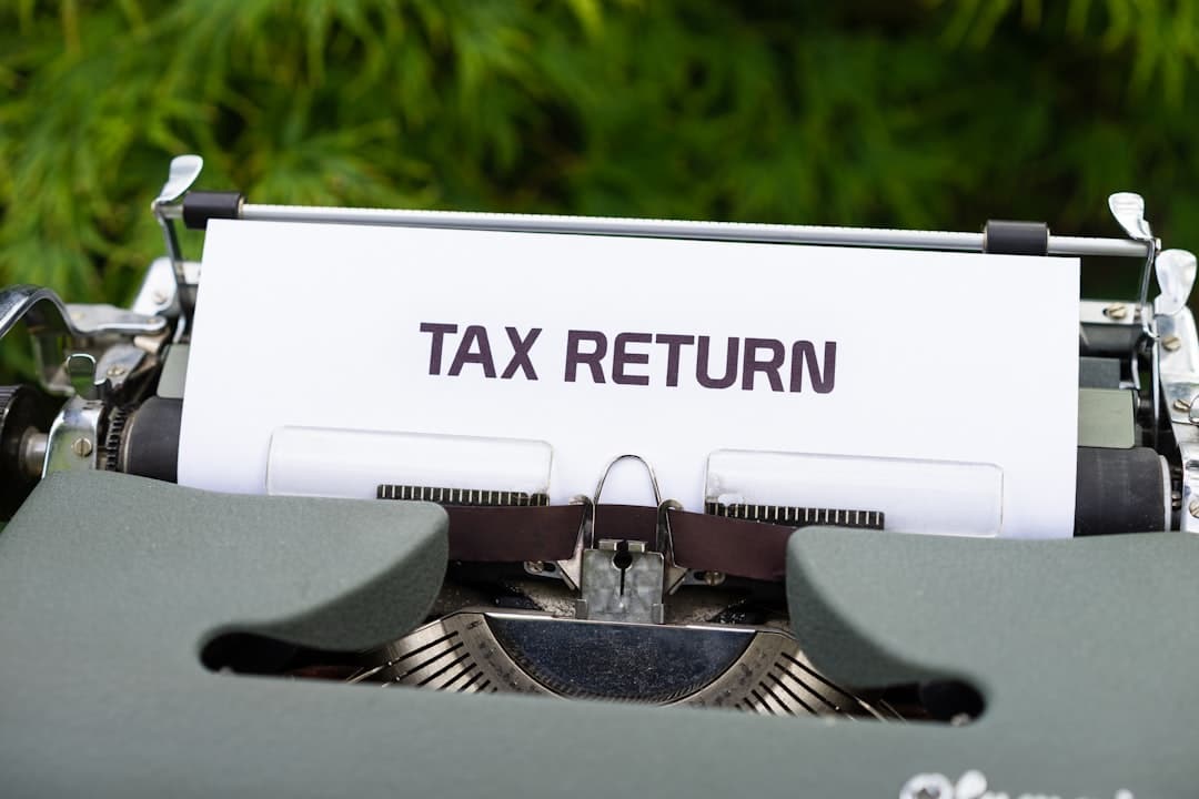 Photo Tax form